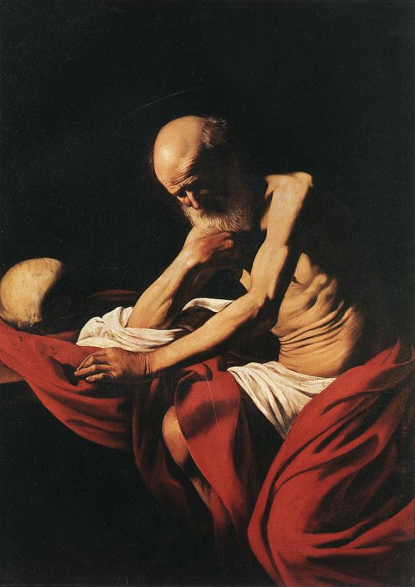 michelangelo merisi da caravaggio - Caravaggio - St Jerome, 1605.jpg