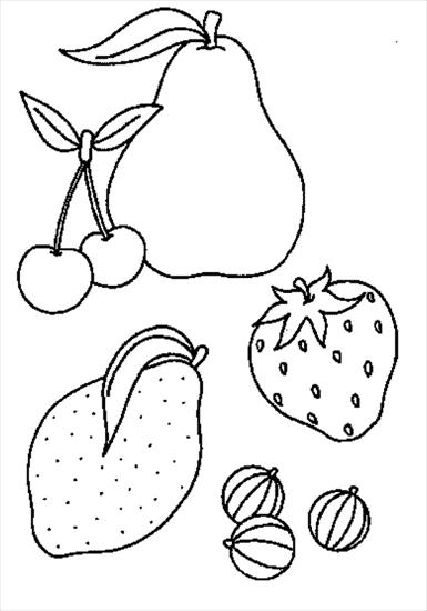 owoce - owoce - kolorowanka 104.JPG