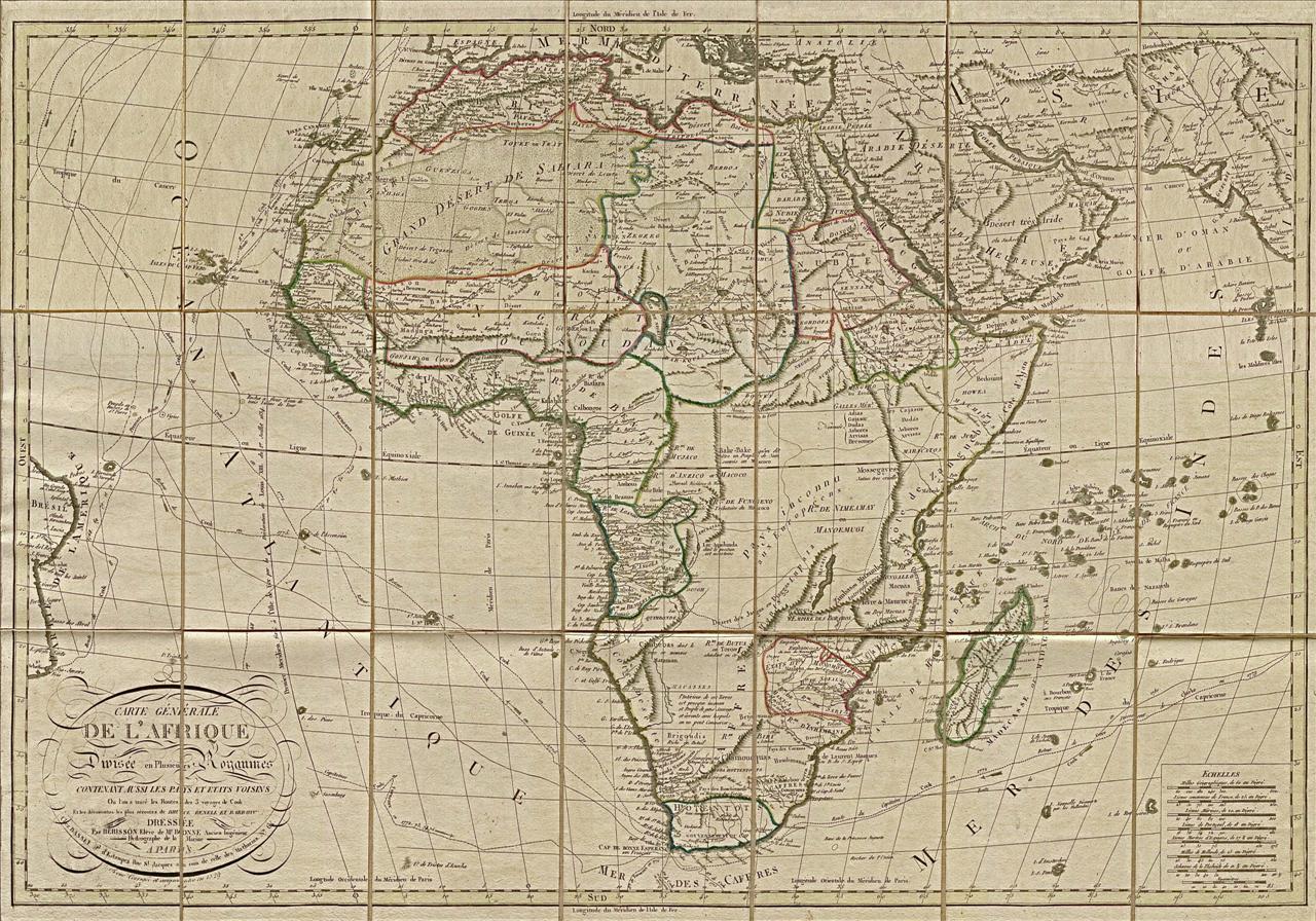 Stare mapy z roznych cześci świata.-.XIX.i.XX.wiek - africa 1829.jpg