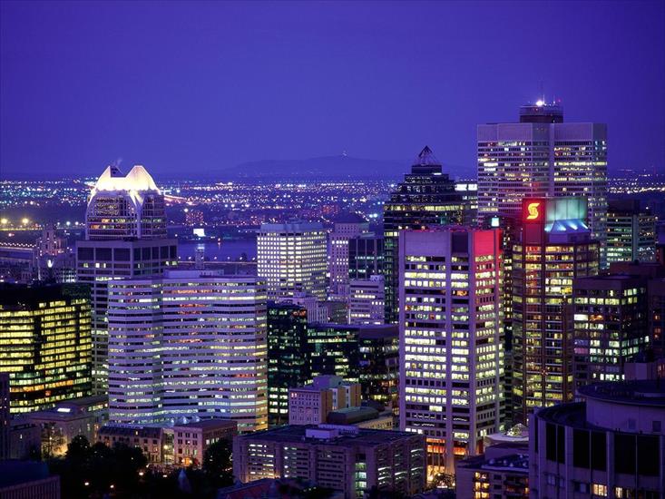 Różne - City Lights of Montreal, Quebec.jpg