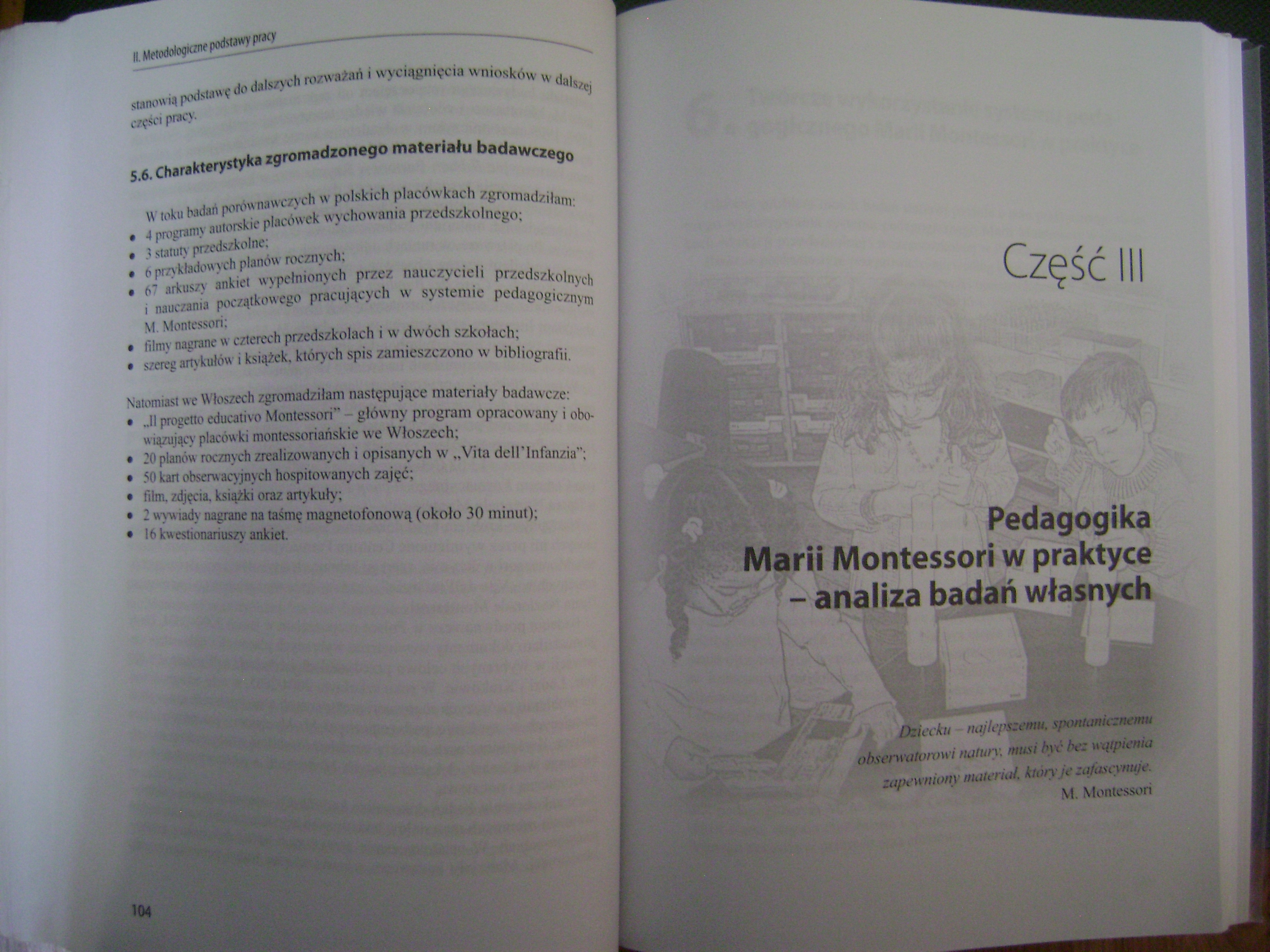 Pedagogika- książki m.in. M. Montessorii, J. Anrychowskiej- Biegacz, M. Bogdanowicz - DSC00154.JPG