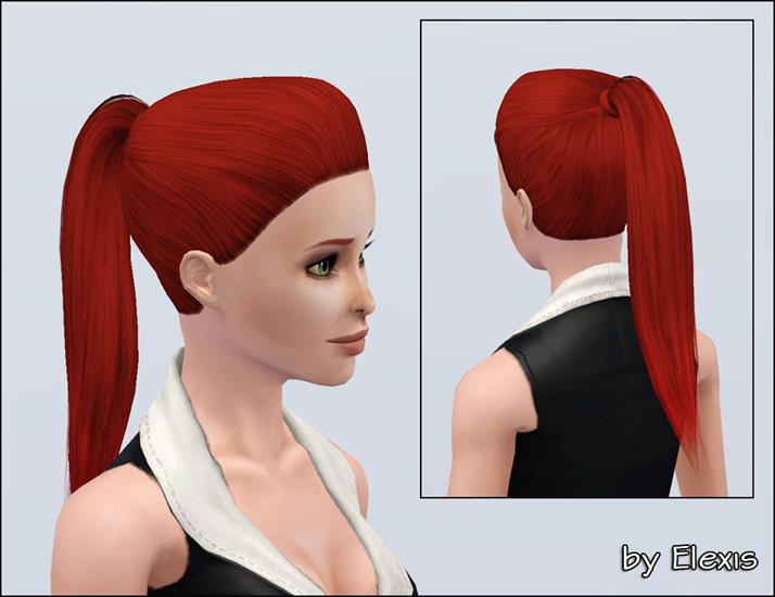 The Sims 3 Fryzury Damskie - MTS_Elexis_1178151_SimplePonytailByElexis.jpg