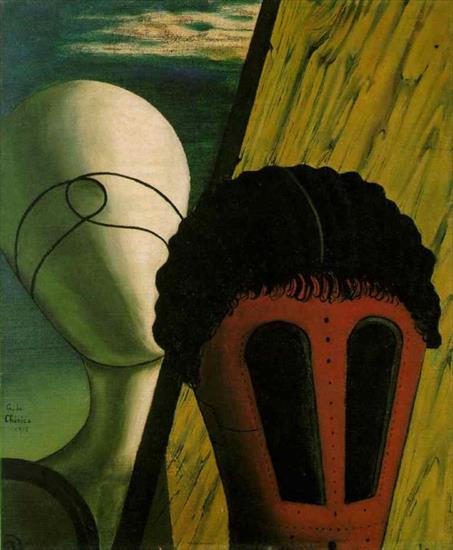 de chirico - De Chirico - The Two Sisters The Jewish Angel.jpg