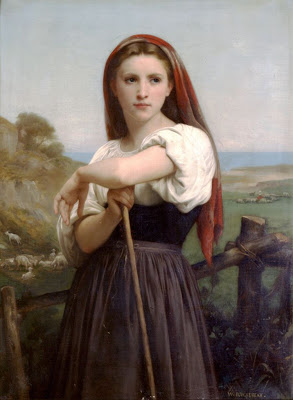 - FINE ART - - Young Shepherdess Bouguereau 2.jpg