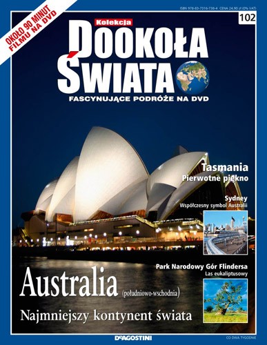 Dookoła Świata - kolekcja - Dookoła Świata 102 Australia południowo-wschodnia - Najmniejszy kontynent świata.jpg
