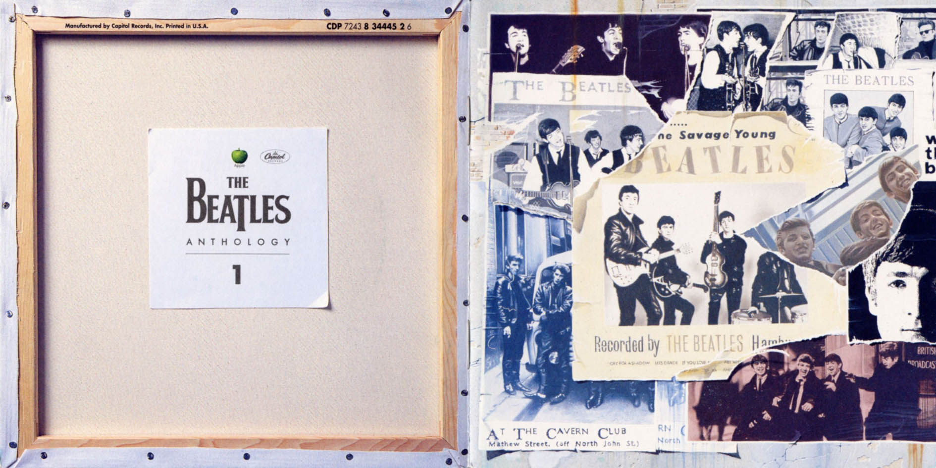 The Beatles - 1995 - Anthology 1 2 CDs - The Beatles - Anthology 1 - Front  Inside.jpg