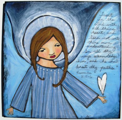 Anioly niebieskie - Trust in the Lord blue angel large.jpg