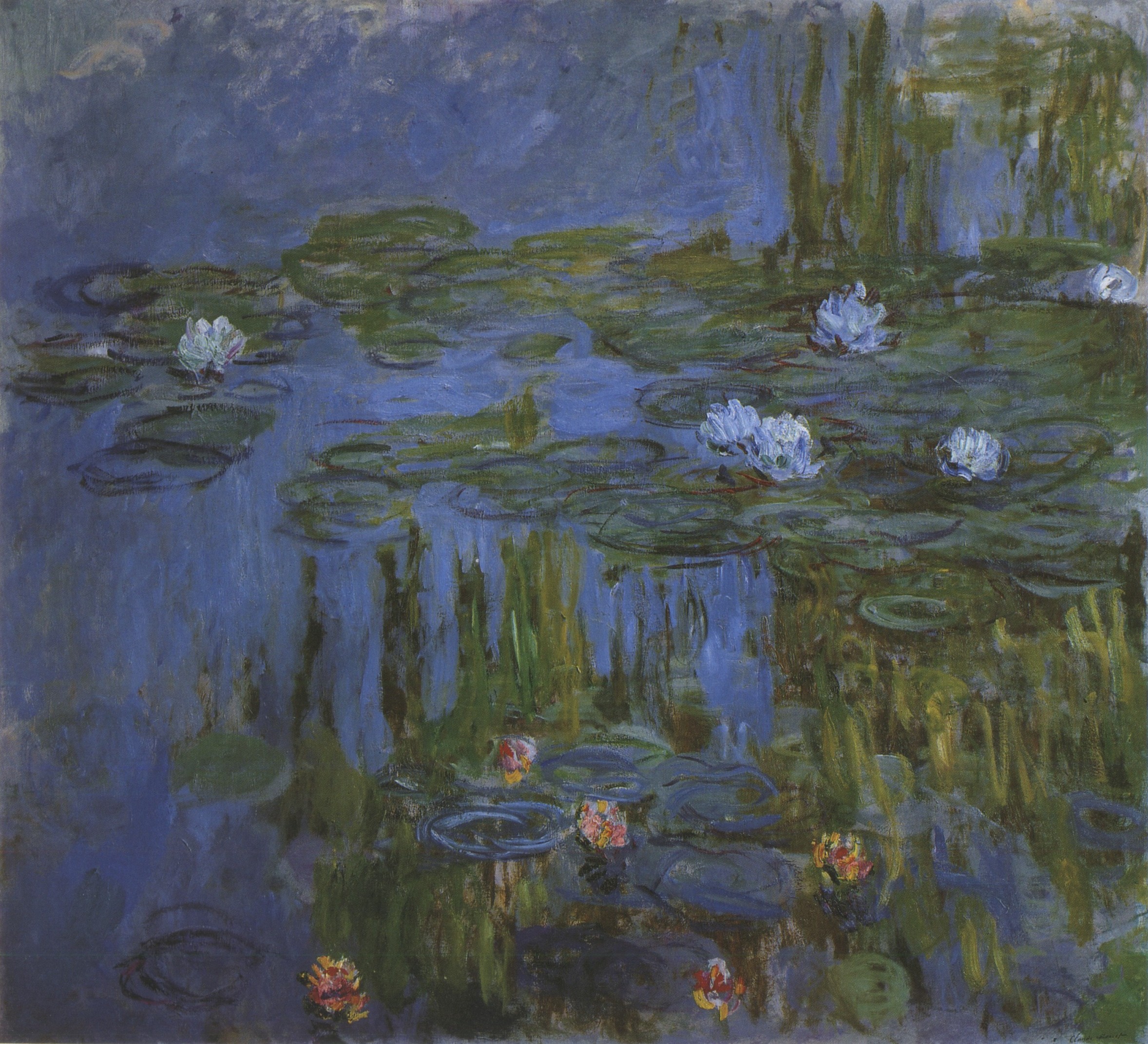 Monet Claude Oscar 1840-1926 - 271. Water-Lilies 1915.jpg