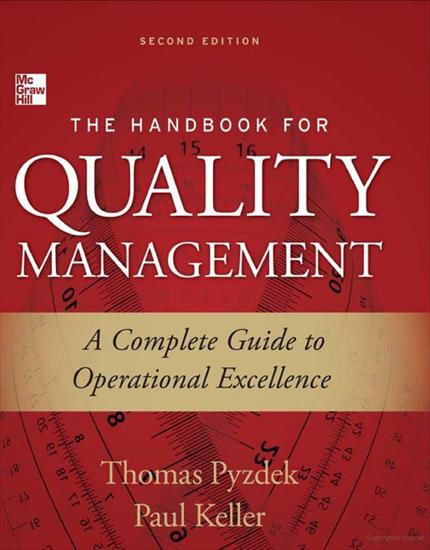 The Handbook for Quality Management, 2E- Pyzdek PDF StormRG - Cover.jpg