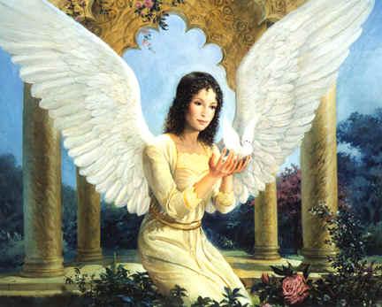 Anioły i aniołki - modlitwa_aniola_z_golabkiem.jpg