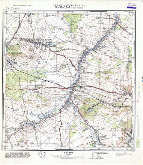 Mapy topograficzne LWP 1_25 000 - M-33-32-D-a_TWARDOCICE_1957.jpg