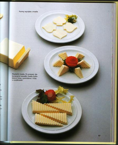 Książka dekorowanie potraw - ozdabianie dekorowanie potraw garnierowanie food dekoration deco str 1 95.JPG