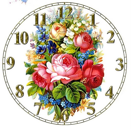 PAPIER DECOUPAGE-zegary - Floral_Clock-Duster.jpg