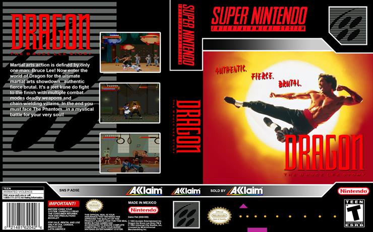  Covers Super Nintendo - Dragon The Bruce Lee Story Nintendo Snes - Cover.jpg