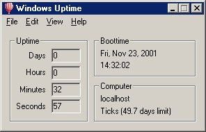 Windows Uptime 1.3.3 - wupt.JPG