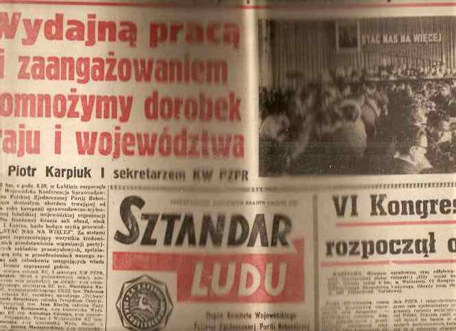 Pamiątki PRL lata 80 - SZTANDAR LUDU-nr.79-1973-KONFERENCJA WYBORCZA PZPR.jpg
