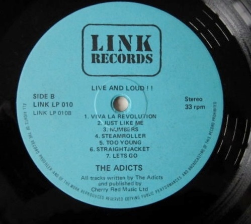 The Adicts - 1987 Live And Loud - The Adicts - 1987 Live And Loud__.jpg