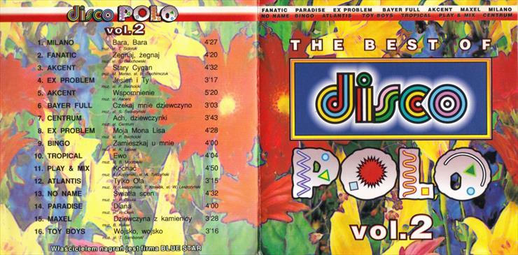 The Best Of Disco Polo vol.2 - The Best Of Disco Polo Vol.2 Przód.JPG
