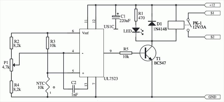 Elektronika - Termostat elektroniczny z przekaźnikiem.gif