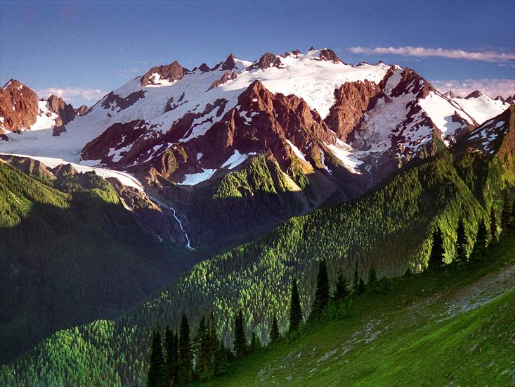National Parks Wallpapers - Throne of Ice, Mount Olympus, Olympic National Park, Washington.jpg