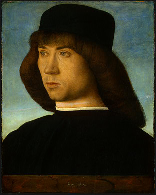 Bellini, Giovanni 1430-1516 - BELLINI,G. PORTRAIT OF A YOUNG MAN NGW.JPG