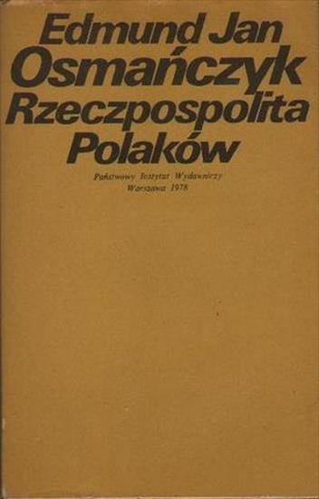 Rzeczpospolita Polaków - okładka książki - Państwowy Instytut Wydawniczy, 1978 rok.jpg