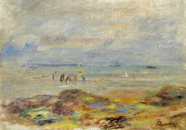 Pierre Auguste Renoir - Pierre Auguste Renoir - Catchers of Shrimps near Rocks, 1892.jpeg