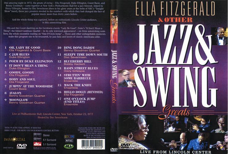Fitzgerald Ella - Ella Fitzgerald  Other Jazz  Swing Greats. Live From Lincoln Center 2006.jpg