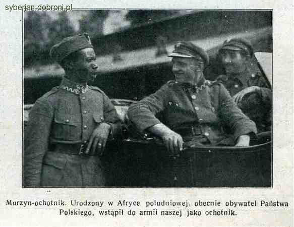 CZARNI ŻOŁNIERZE w wojsku Polskim 1920r - CZARNI ŻOŁNIERZE 3.jpg