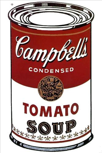 Warhol  Andy - Warhol - CampbellS Soup Can tomato.jpg