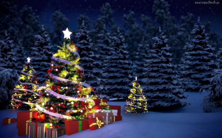 Boże Narodzenie - 246449_zima_las_ozdobione_choinki_prezenty_boze_narodzenie.jpg