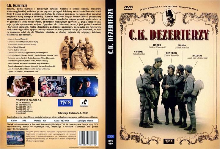 Okładki na filmy DVD - C.K DEZERTERZY.jpg