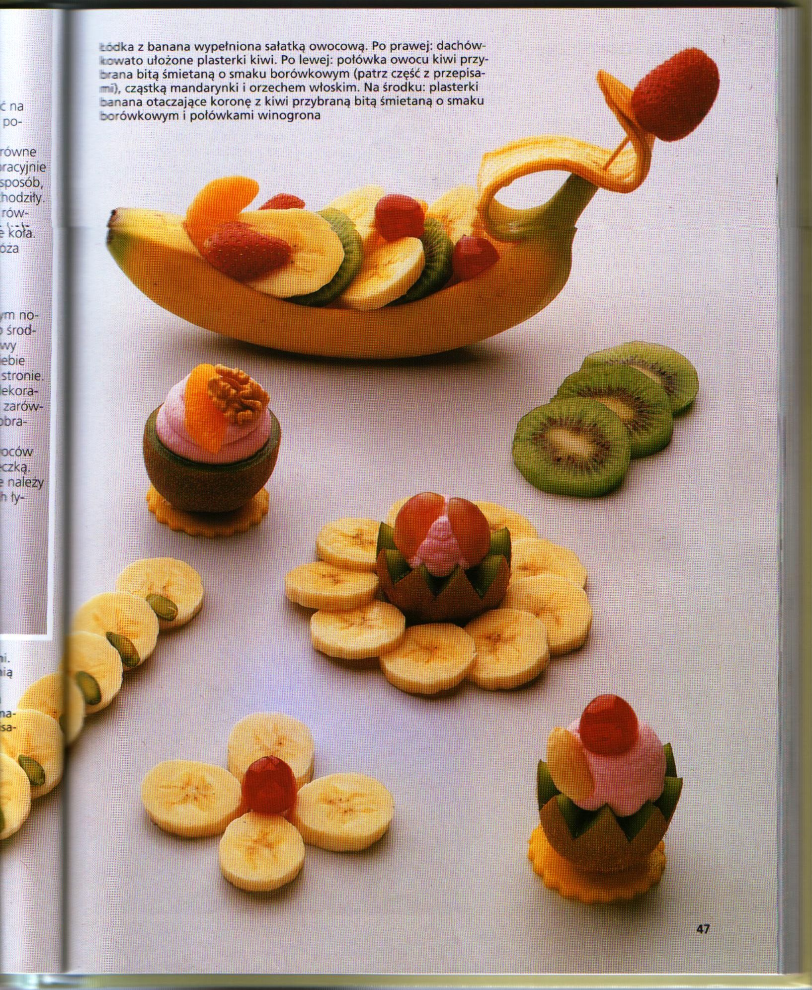 Książka dekorowanie potraw - ozdabianie dekorowanie potraw garnierowanie food dekoration deco str 1 46.JPG