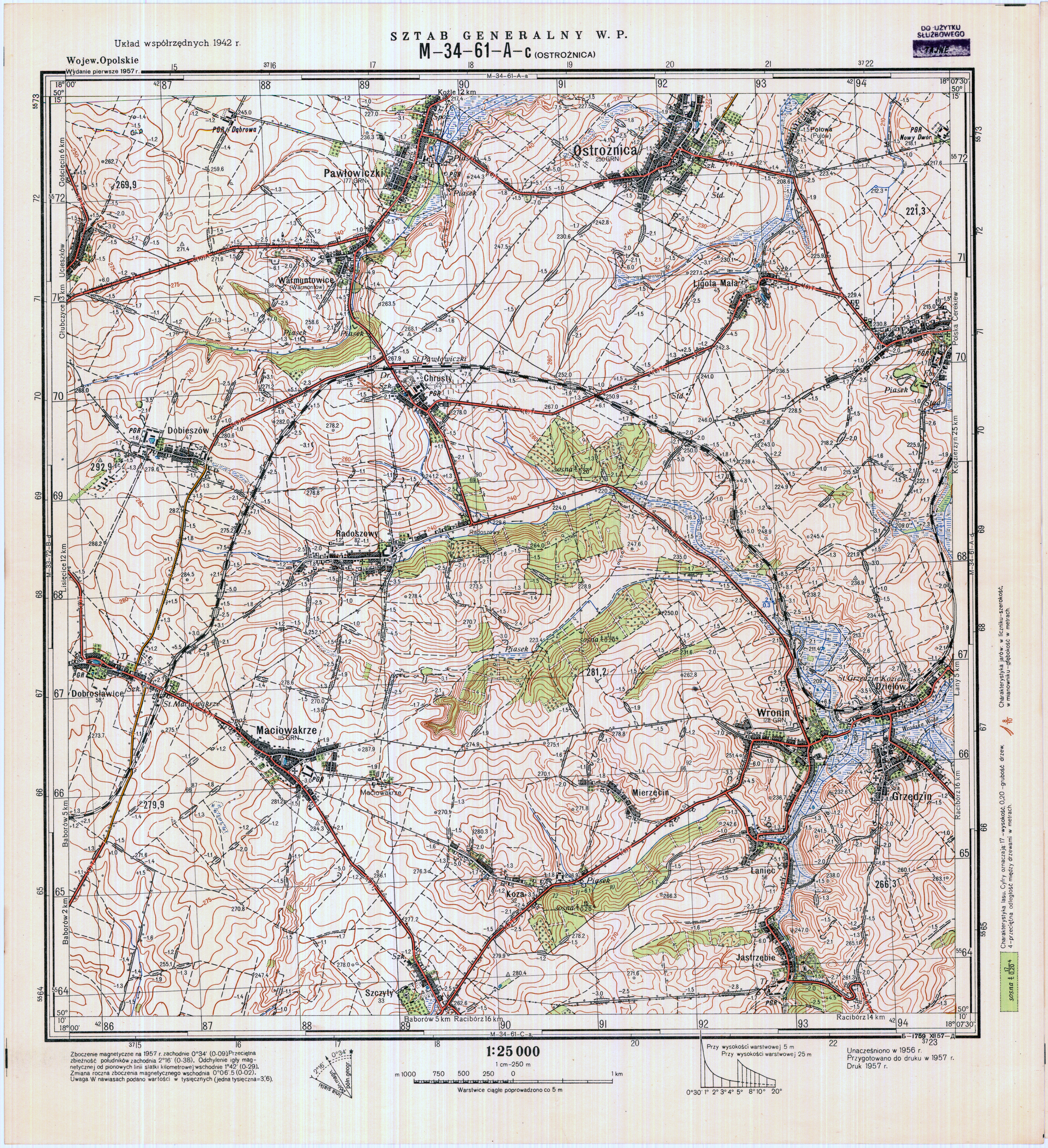 Mapy topograficzne LWP 1_25 000 - M-34-61-A-c_OSTROZNICA_1957.jpg