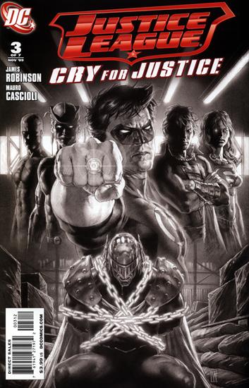 Justice League-Cry For Justice covers - Justice League-Cry For Justice 003-second Prining 2009.jpg