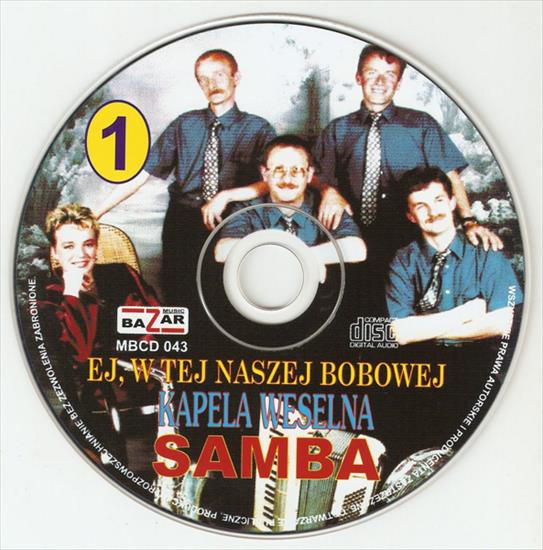 Kapela Weselna Samba - Ej, w tej naszej Bobowej Folkgoralski - Kapela Weselna Samba - Ej, w tej naszej Bobowej - CD.bmp