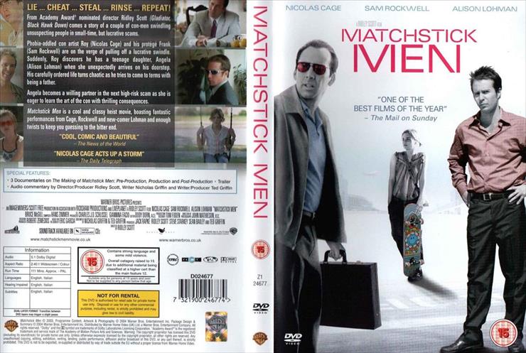 okładki dvd - Matchstick_Men.jpg