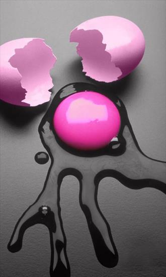 Tapety na HTC HD 2  480x800 - Pink_Egg.jpg