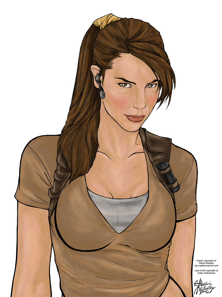 Lara Croft - Lara_Croft_coloured_by_SoraJhannoa.jpg