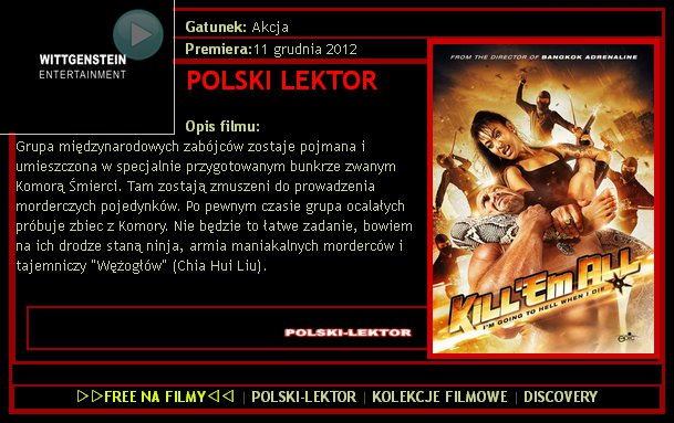 POLSKI-LEKTOR - Zabić, By Przetrwać Kill em All 2012.jpg