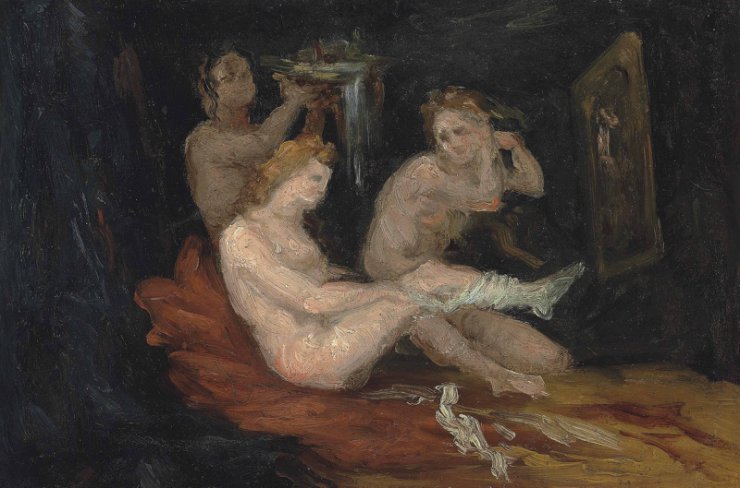Paul Cezanne Paintings 1839-1906 Art nrg - Women at the Toilet, 1876.jpg