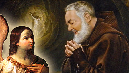 Anioły i ojciec Pio - Padre Pio.jpg