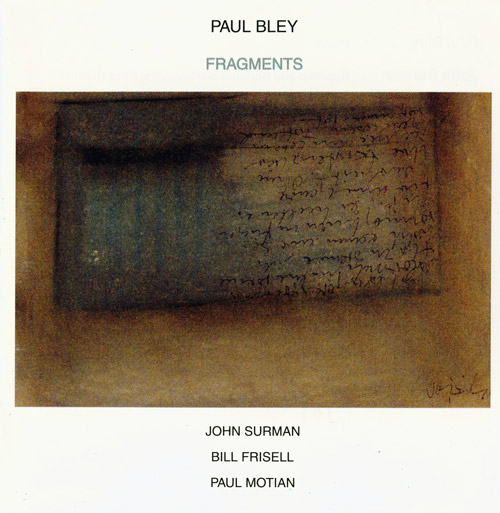 Paul Bley Quartet- 1986 - Fragments - folder.jpg