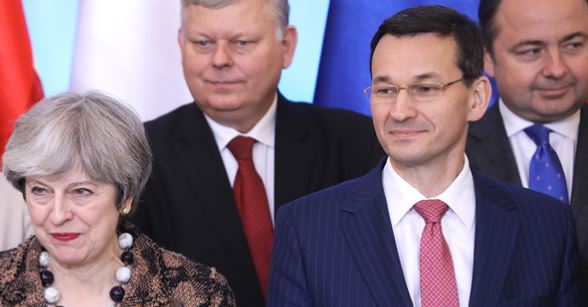  2 0 1 7 wg dat - Premierzy Mateusz Morawiecki i Theresa May, a także ministrowie obu krajów - 21.12.2017.JPG