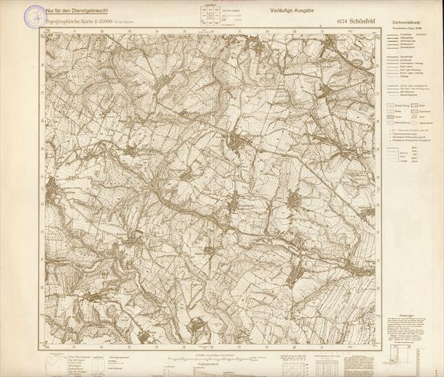 Oberschlesien - niemieckie mapy sztabowe Śląska - 6174_Schonfeld_1941.jpg