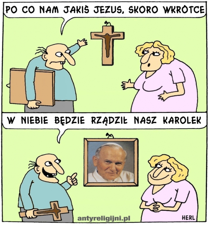 ANTYRELIGIJNE I DLA INNYCH TWARDZIELI - KAROLEK W NIEBIE.jpg