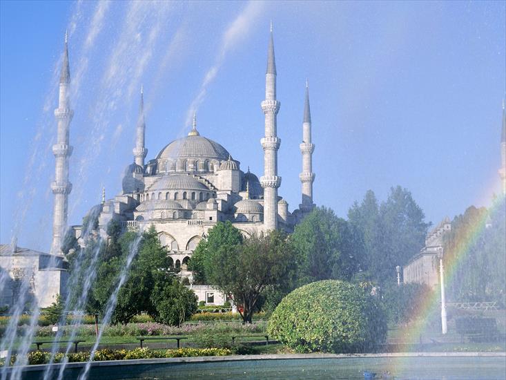 G-Świątynie Pałace - Blue Mosque, Istanbul, Turkey.jpg