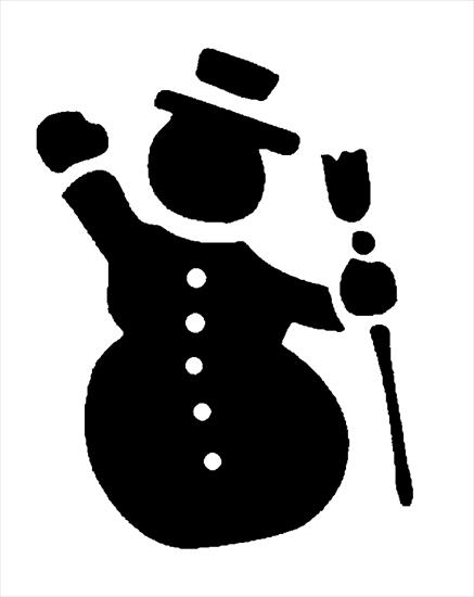 Szablony - sztuczny śnieg - Stencil Natale 39.gif