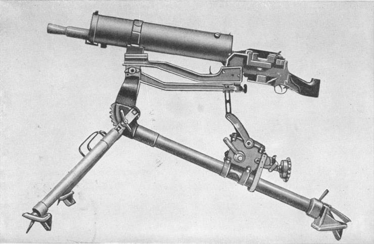 Pistolety i Karabiny Maszynowe - Madsen Machine Gun, Model 1926, 7 ram, Water Cooled..jpg