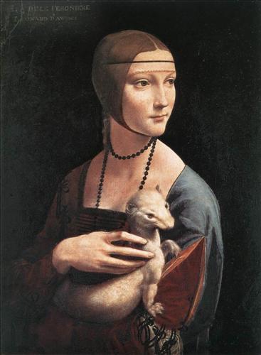 1. 1452 - 1519, Leonardo da Vinci - L. da Vinci, 1483-1490, Cecylia Galleriani.jpg